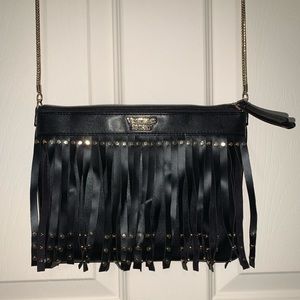 Victoria Secret crossbody fringe purse